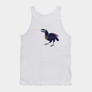 Iridescent Crow Tank Top